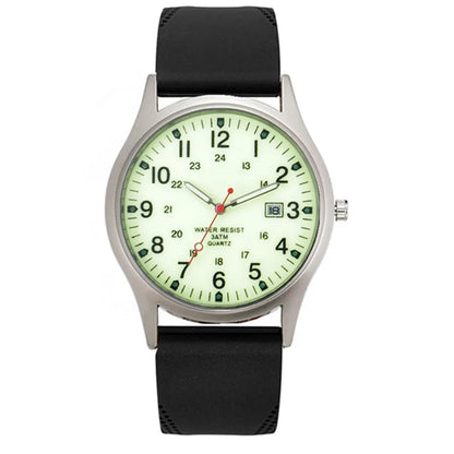 Casual Sports Watch Quartz Silicone Band