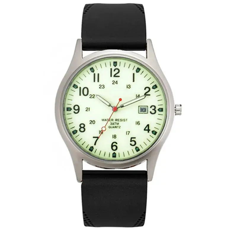 Casual Sports Watch Quartz Silicone Band