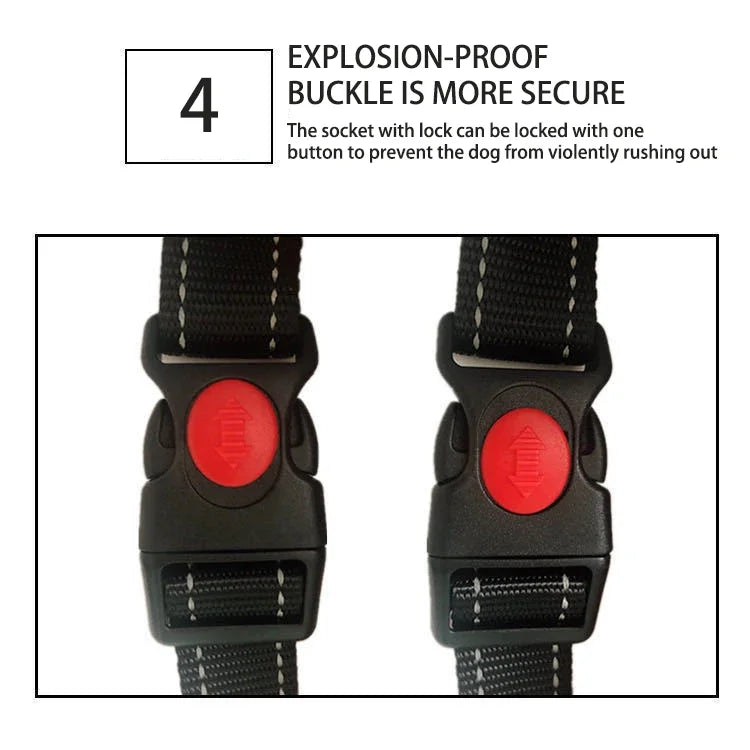 Dog Puppy Harness Quick Release Vest Nylon Material Breathable
