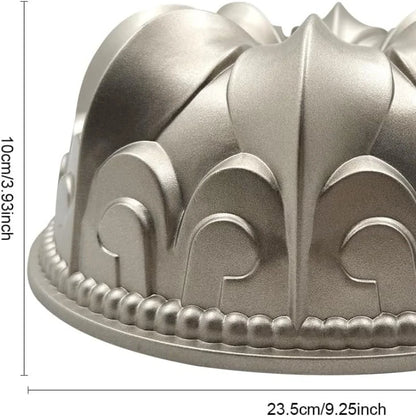 Charlotte Cake Mold Cake Pan Aluminium Kitchen Accessories Decoration Christmas Wedding Valentine’s 3D Charlotte Cake Pan