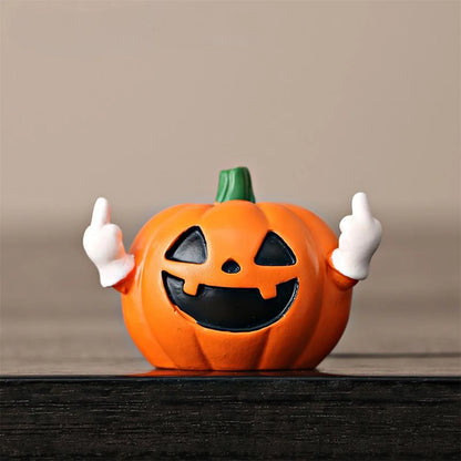 Halloween Black Cat Figurines with Witch Hat Design Cute Mini Halloween Table Decoration for Home Office Desk