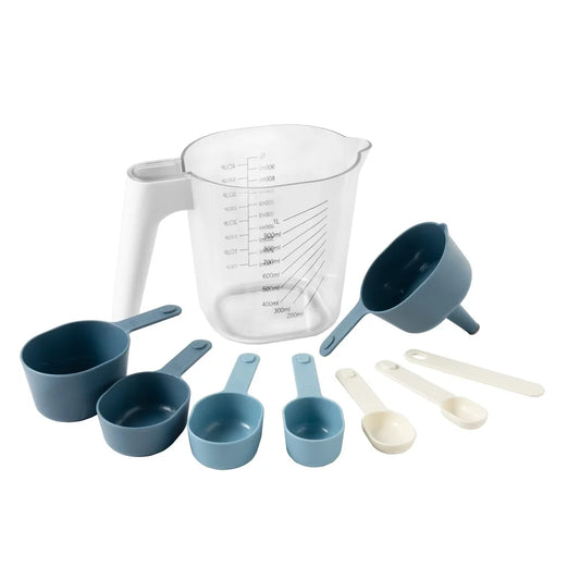 9-Piece Stackable Measuring Tools Set Cooking Baking Mixing Kitchen Utensils