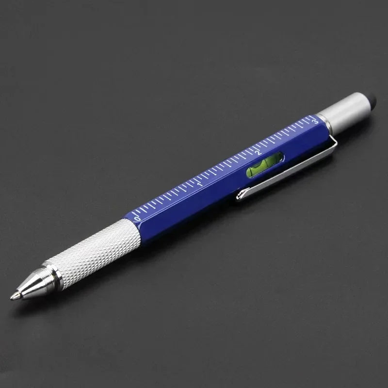 7-in-1 Multifunctional Pen Stylus Touchscreen Screwdriver Ruler Level Tool