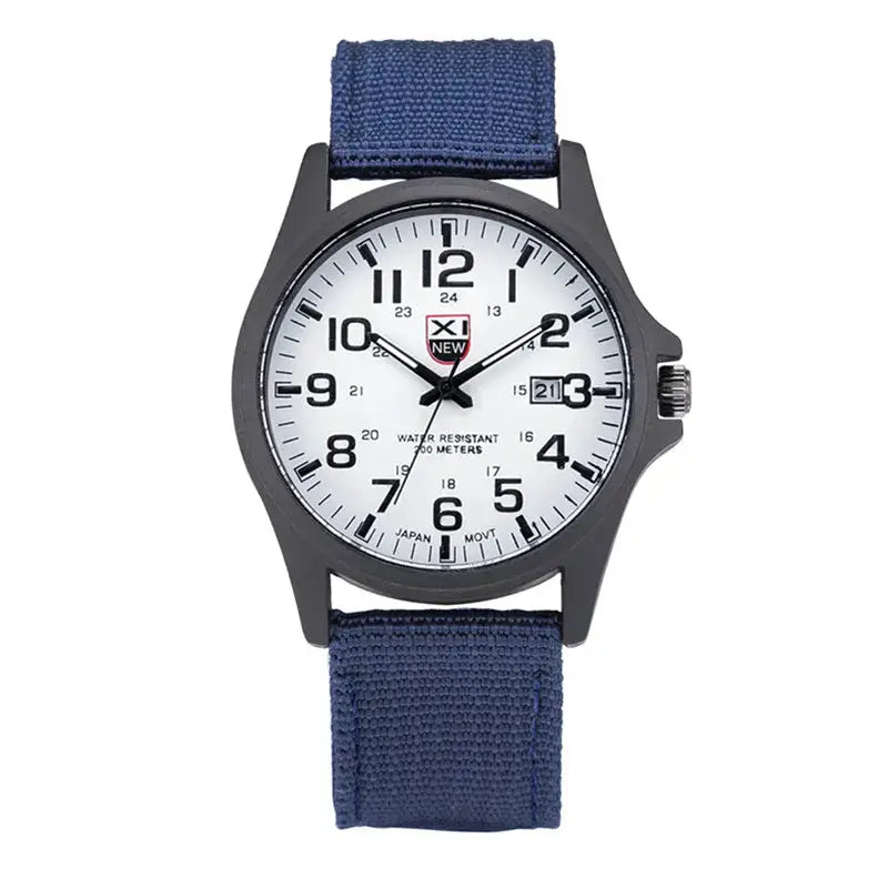 Sports Watch Quartz Nylon Band with Date