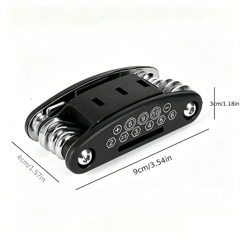 16-in-1 Socket Wrench Set, Non-Slip Rotating. Durable Stainless Steel for Home &amp; Car Repairs. Easy &amp; Universal Tool.