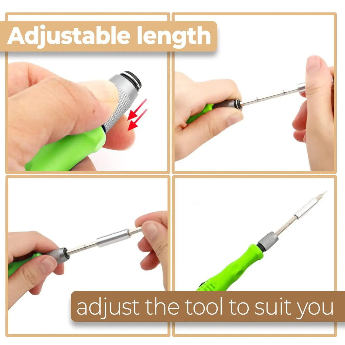 32-in-1 Precision Screwdriver Tool Set Magnetic Phillips Bits Multifunctional