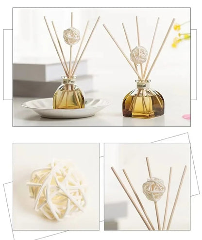 50ml Flameless Aromatherapy Essential Oil Vine Aromatherapy Ornament Expansion Liquid Bathroom deodorizer Home Decoration