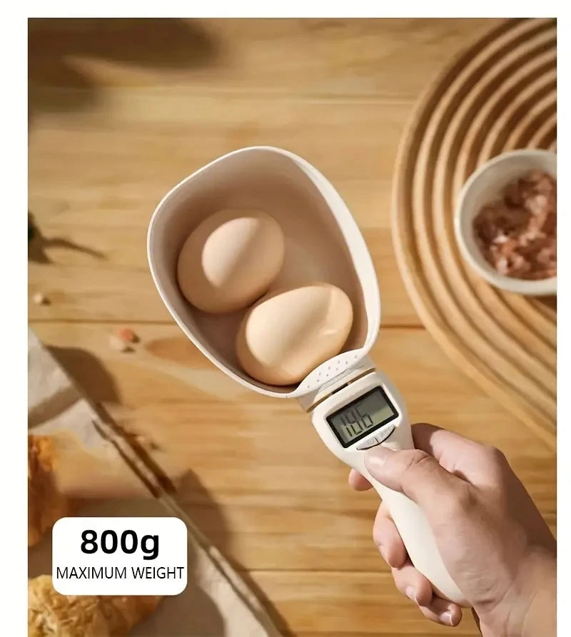 Kitchen Electronic Food Measuring Spoon Scale LCD Digital Electronic Spoon Scale For Pet Food Measuring Spoon Kitchen Tool