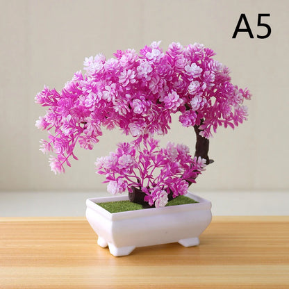 Simulation Fake Potted Bonsai Tree Artificial Plant DeskOrnament ArtificialPlant