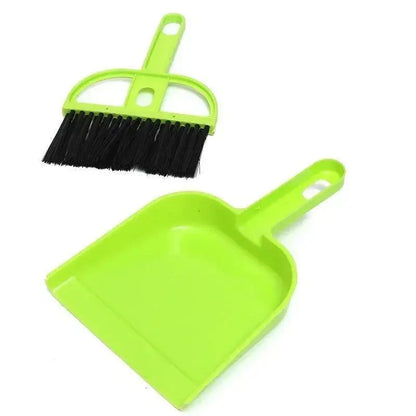 Mini Desktop Cleaning Brush Keyboard Brush Small Broom Dustpan Shovel Set Desktop Cleaning Tool