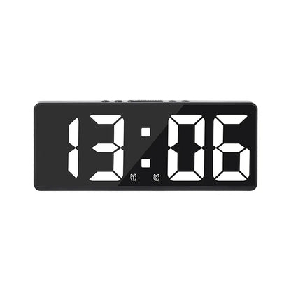 LED Clock Luminous Temperature Calendar Alarm Clock