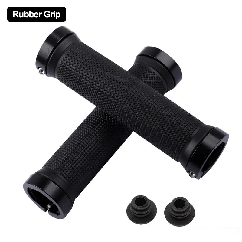 Handlebar Grips BMX Bike Mountain MTB Bikes Cycling Non-slip Bilateral Lock