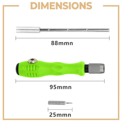 32-in-1 Precision Screwdriver Tool Set Magnetic Phillips Bits Multifunctional