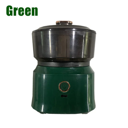 Kitchen Food Shredder Vegetable Meat Grinder 350ml Mini Wireless Electric Garlic Press Dual Purpose Garlic Puree Usb Charging