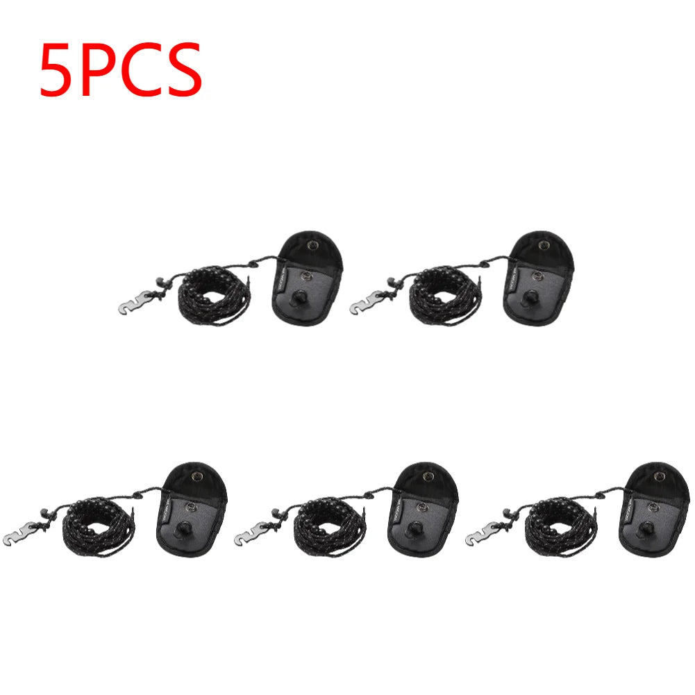 1-10Pcs Outdoor Camping Stretch Clothesline w/ 12 Clips 3M Windproof Elastic Hanging Laundry Clothes Line For Hotel Trip Cruise