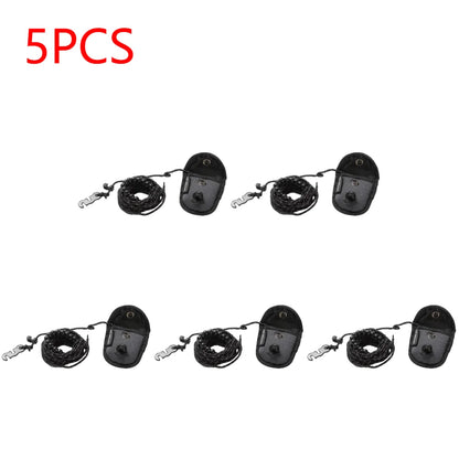 1-10Pcs Outdoor Camping Stretch Clothesline w/ 12 Clips 3M Windproof Elastic Hanging Laundry Clothes Line For Hotel Trip Cruise