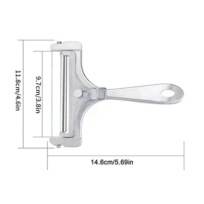 Cheese Slicer Cheese Scraper With Adjustable Thickness Butter Cheese Shaver Butter Slicer Multi-purpose Kitchen Tool
