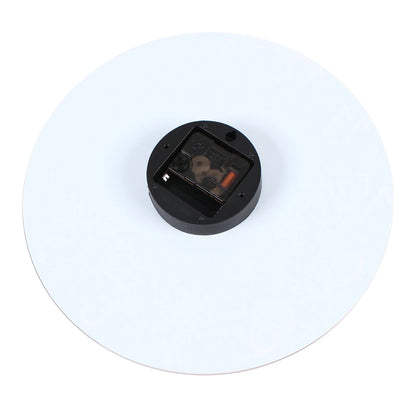 Wall Clock 11.81IN Diameter Silent Movement Starry Design Round Wall Mount for Living Room Bedroom Office Decoration