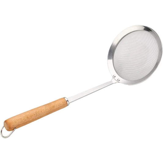 Stainless Steel Mesh Sieves Cooking Strainer Handle Fine Strainer for Tea Flour Juice Kitchen