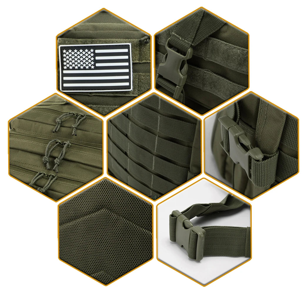 30/50L Tactical Backpacks Hiking Outdoor Survival Bags Trekking Hunting Bag