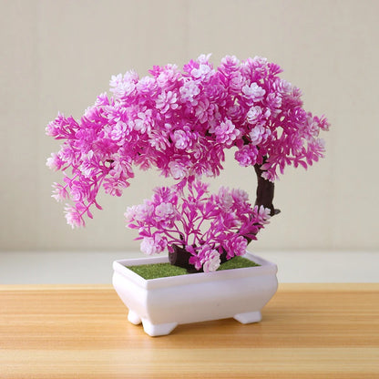 Simulation Fake Potted Bonsai Tree Artificial Plant DeskOrnament ArtificialPlant