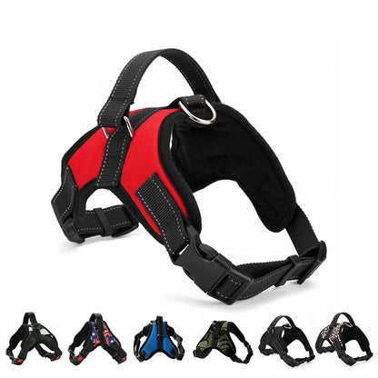 Dog Puppy Harness Quick Release Vest Nylon Material Breathable
