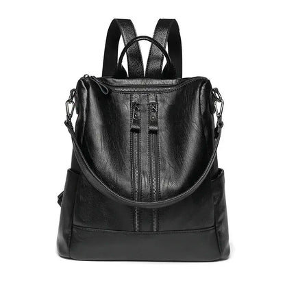 Soft Casual Backpack Multifunctional Shoulder Tote Bag Versatile