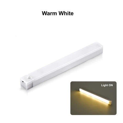Rechargeable Motion Sensor LED Bar Light Induction Night Light Portable Cordless