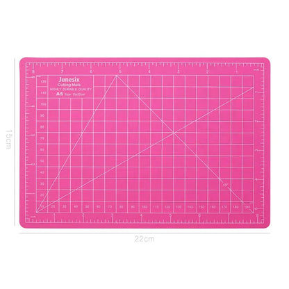 A5 Self-Healing Cutting Mat Rotary Cutter for Crafts Fabrics Sewing Scrapbooking