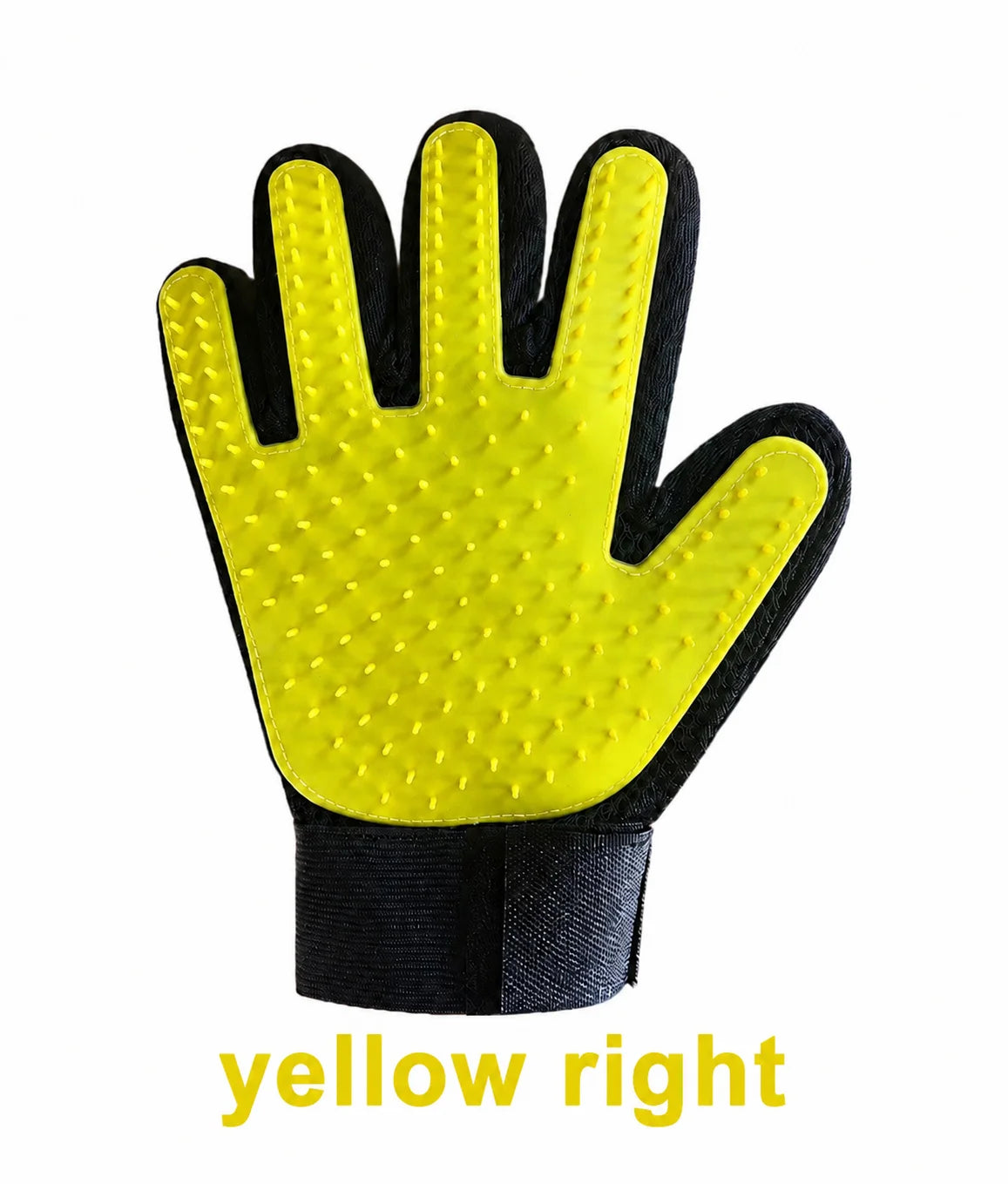 Pet Grooming Glove Dog Cat De-shedding Hair Remover Massage Brush