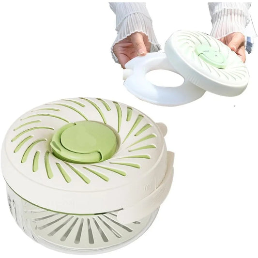 Fruit Washing Bowl with Strainer and ice box, Strainer Container with Lid, 2 in 1 Drain Basket with Foldable Handle, Berry Fruit