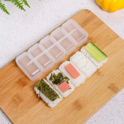1Pc Kitchen Gadgets Onigiri Set For Sushi Rolls Sushi Mold Rice Ball Bento Press Maker Mold DIY Tools Kitchen Accessories