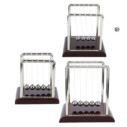 Square Shape Balance Pendulum Ball Toy Home Office Desk Table Ornament Gift