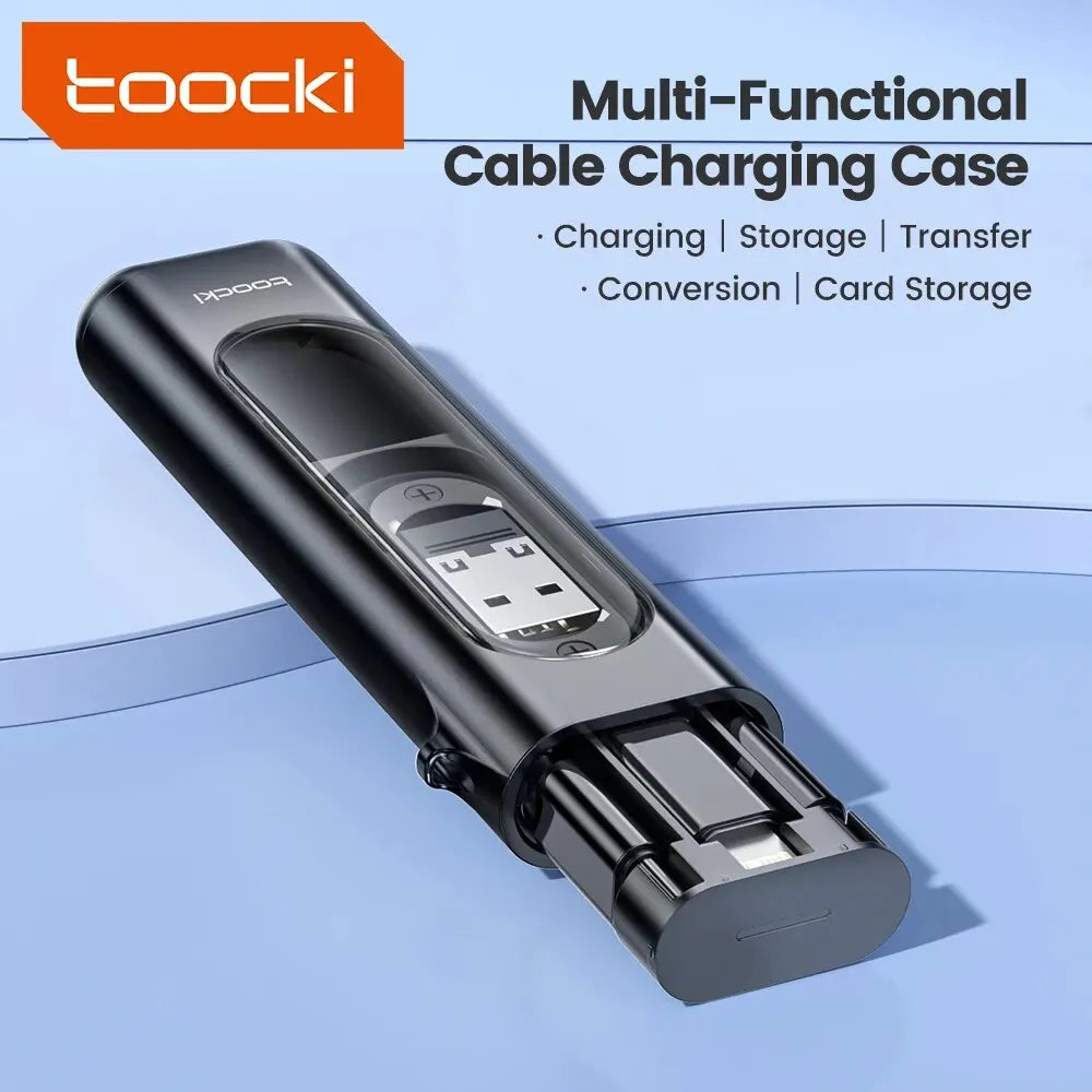 PD 60W USB C To Type C Cable For iPhone 15 Pro Max 5 in 1 Cable Charging Case Set USB Adapter Cable For Samsung S23 Xiaomi