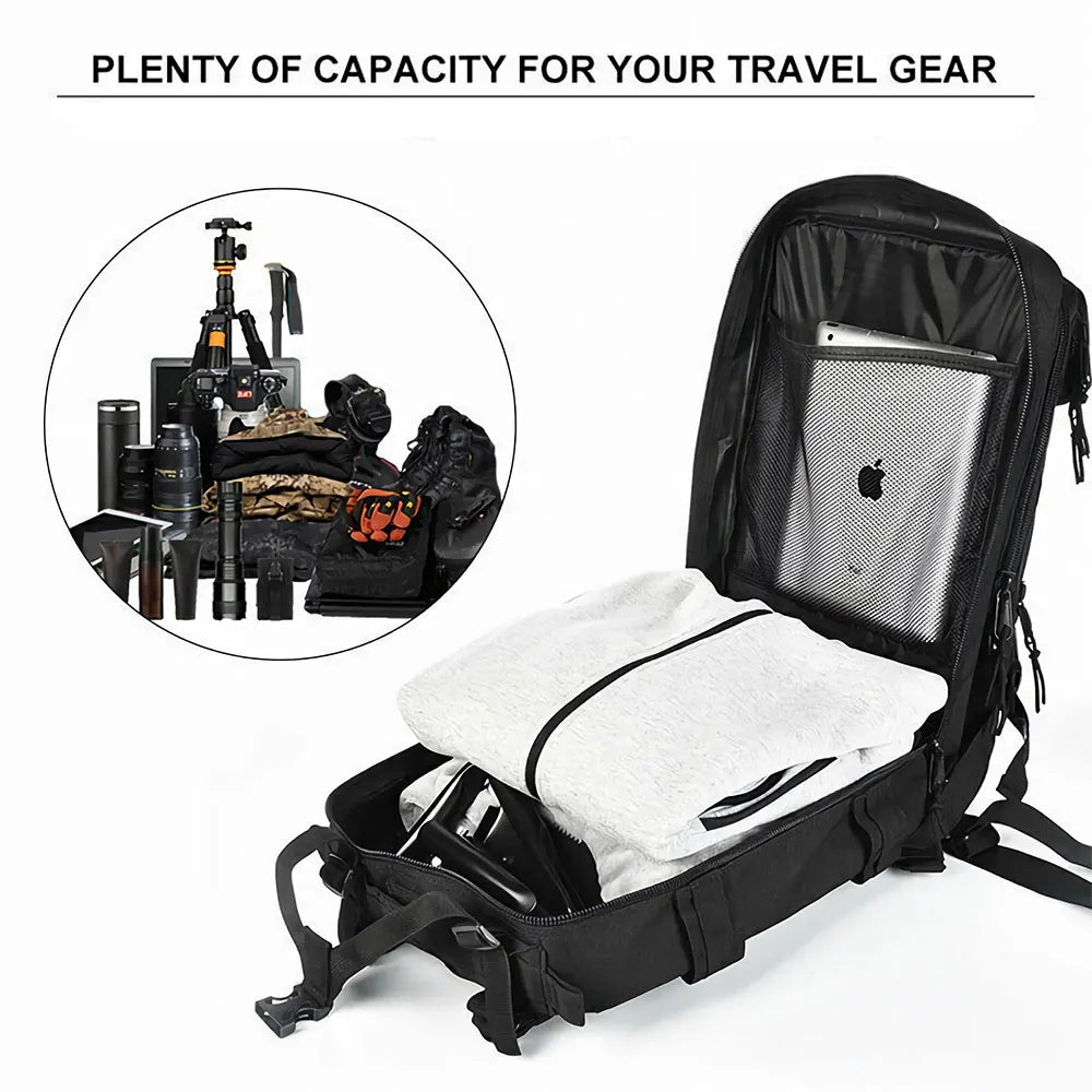 30L Tactical Backpack Assault Backpack Molle 3P Camping Hunting Backpacks Camo 3 Day Rucksack Men Hiking Outdoor Travel Backpack