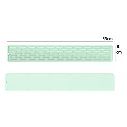1pcHome Gadgets Silicone Faucet Mat Waterproof Cleaning Faucet Splash Catcher Mats Heat-insulation for Home Bathroon Accessories