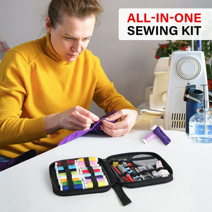 Sewing Kit Multi-Color Portable Travel for Quick Easy Repairs