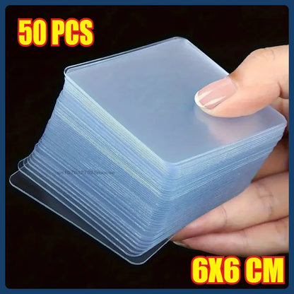 Ultra-strong Double-Sided Adhesive Nano Tape Transparent Squares Waterproof