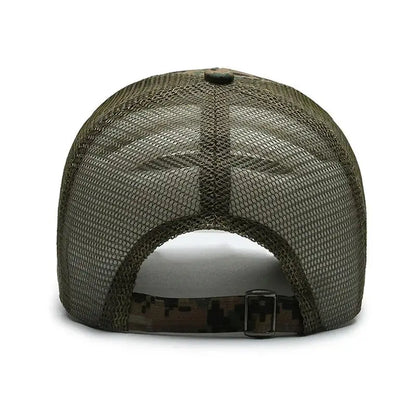 American Flag Camouflage Baseball Cap Breathable