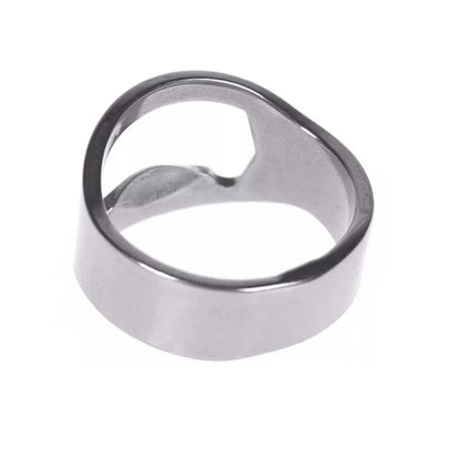 Stainless Steel Ring Bottle Opener Mini Beer Can Openers Finger Bar Tool Gadget