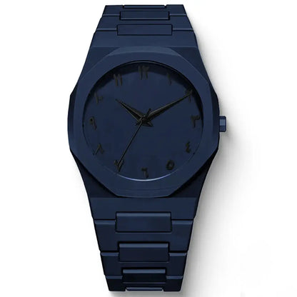 New Fashionable Watch Simple Black Quartz Watches