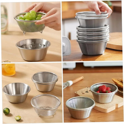 1Set Colander and Bowl Set Fruits Washing Basket Strainer for Kitchen Drainage Easy to Use for Rinsing Vegetables and Fruits