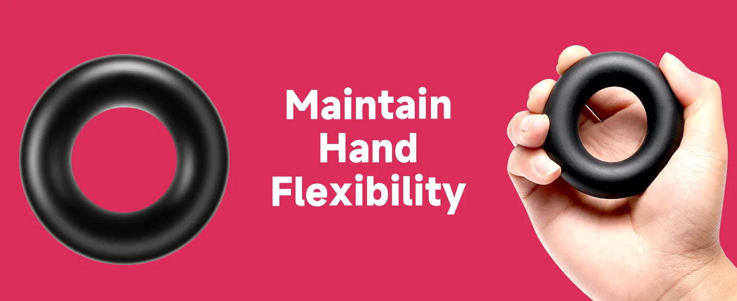 Adjustable Hand Gripper Kit (5-in-1) - Forearm & Finger Exercise, Stress Relief Ball, Portable Home Gym for Athletes