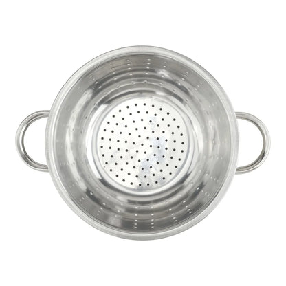 Stainless Steel Colander 3qt Extra Deep Kitchen Strainer Pasta Fruits Vegetables