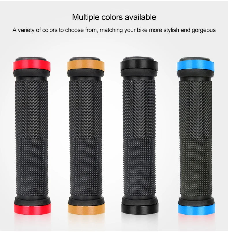 Handlebar Grips BMX Bike Mountain MTB Bikes Cycling Non-slip Bilateral Lock