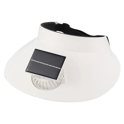 Empty Top Cap with Fan Three Temp Settings Breathable Cooling Fan Hat for Women for Sun Protection and Outdoor