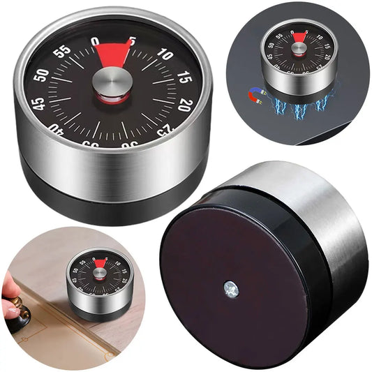 60-Minute Kitchen Timer Magnetic Visual Timer Countdown Timer Time Management Timer for Teaching Meeting Cooking Working