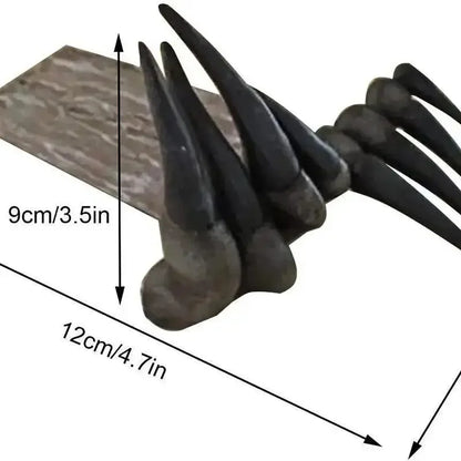 Halloween Claw Bookmark Terrifying Devil Claw Office Desktop Decoration Resin Craft Ornament Halloween Home Decoration