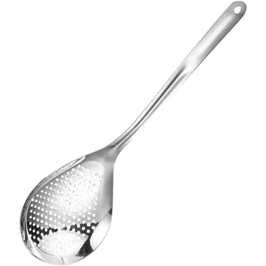 Fried Food Colander Filter Spoon Kitchen Tool Strainer Serving Bowl for Restaurant
