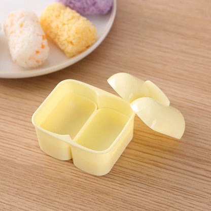 1 Set Kitchen Bento Onigiri Rice Ball Kits DIY Sushi Mold Maker New Food Press Non Stick Cylindrical Sushi Kit Tools